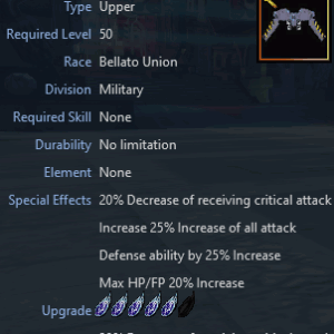 Dominion Wings Defence T3  ( BELL )